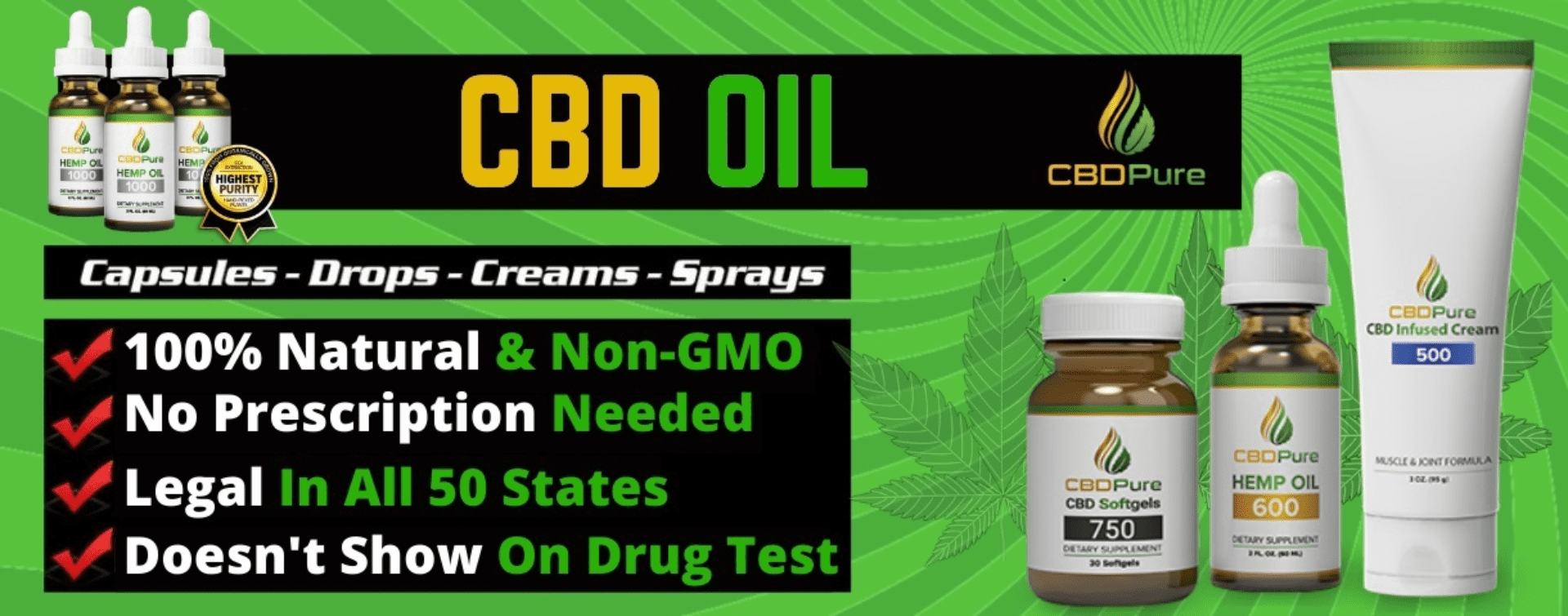 CBD Oil Capsules - CBD Oil Drops